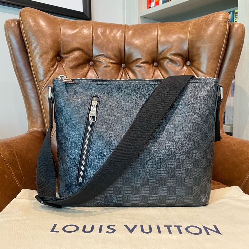Louis Vuitton Mick Messenger Bag Damier Graphite PM